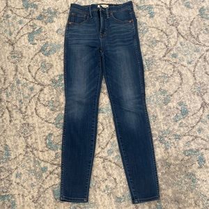 Madewell high rise Skinny jeans